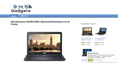 Desktop Screenshot of 9to5gadgets.com
